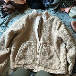 Sherpa teddy jacket